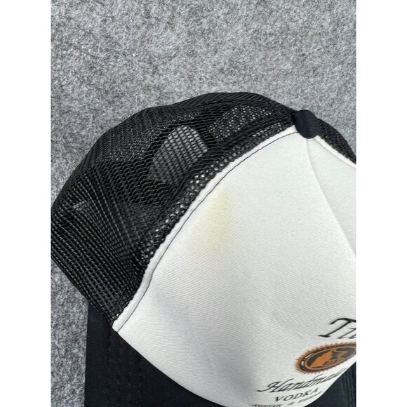 Tito's Handmade Vodka Trucker Hat Adult Snap Back White Black Austin Texas - Picture 3 of 4